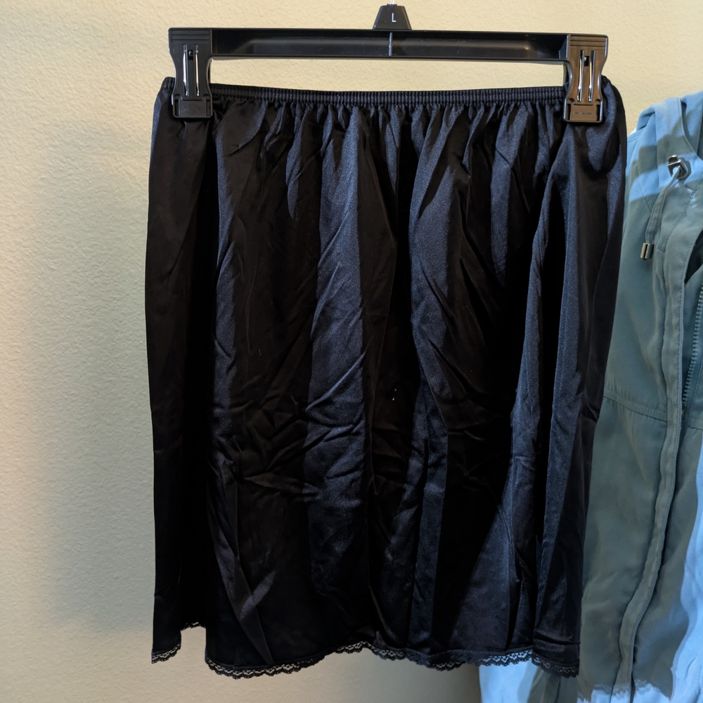 Cabernet Black Mini Skirt